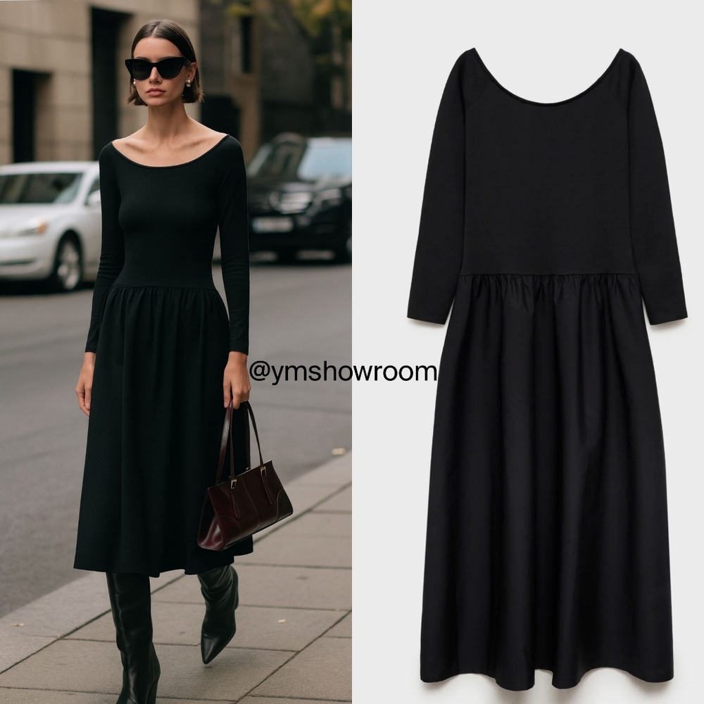 MANGO Fit And Flare Dress